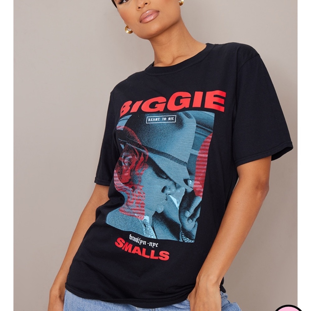 Biggie Smalls Graphic T-Shirt - Black
